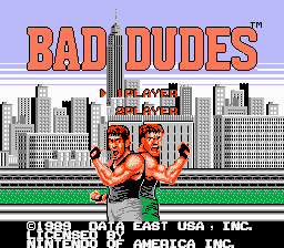 Bad Dudes - NES