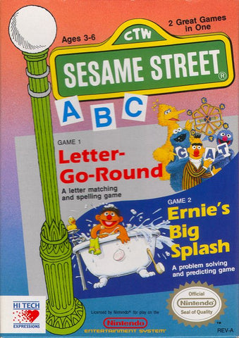 Sesame Street A B C - NES