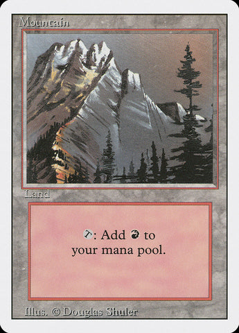 Mountain (Snow Top / Highest Point on Left) [Revised Edition]