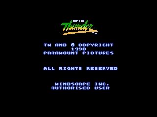 Days of Thunder - NES