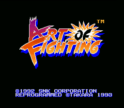 Art of Fighting - SNES