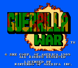 Guerrilla War - NES