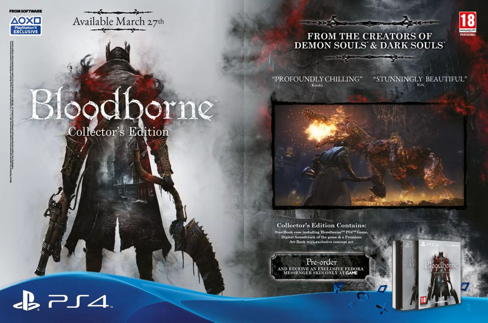 Bloodborne (Collector's Edition) - PS4