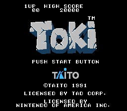 Toki - NES