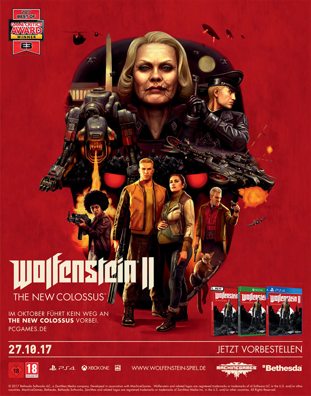 Wolfenstein II: The New Colossus - PS4