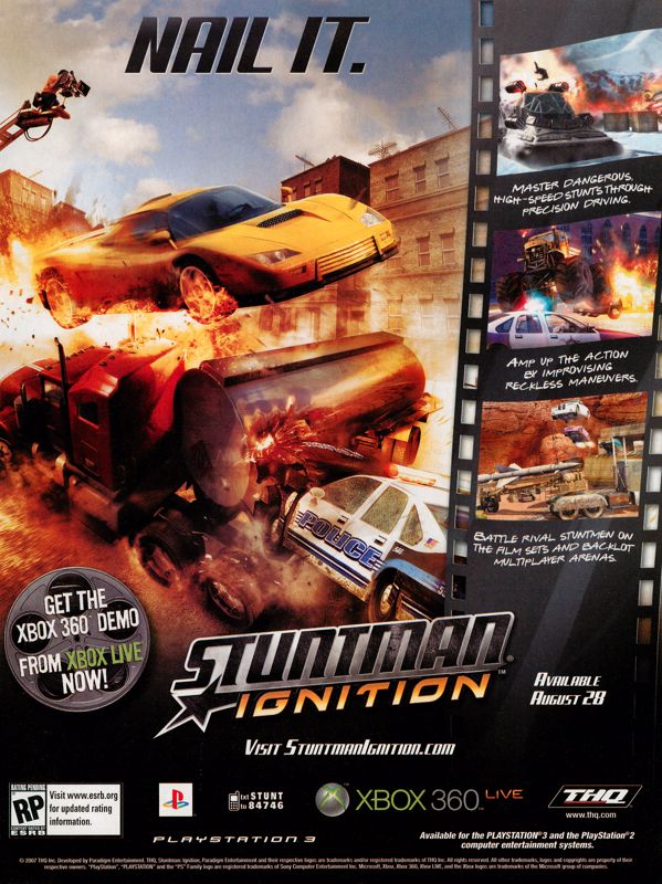 Stuntman: Ignition - PS3