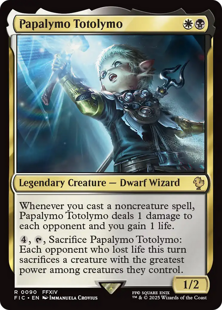 Papalymo Totolymo [FINAL FANTASY Commander]