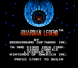 The Guardian Legend - NES
