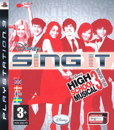 Disney Sing It: High School Musical 3 - Senior Year - PS3