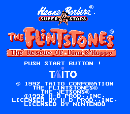 The Flintstones: The Rescue of Dino & Hoppy - NES