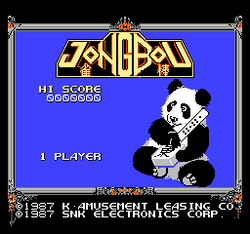 Mahjong Block Jongbou - NES