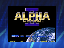 Alpha Mission II - PS3