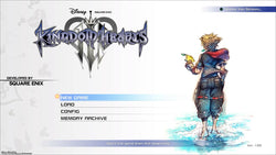 Kingdom Hearts III (3) - PS4