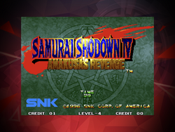 Samurai Shodown IV: Amakusa's Revenge - PS3