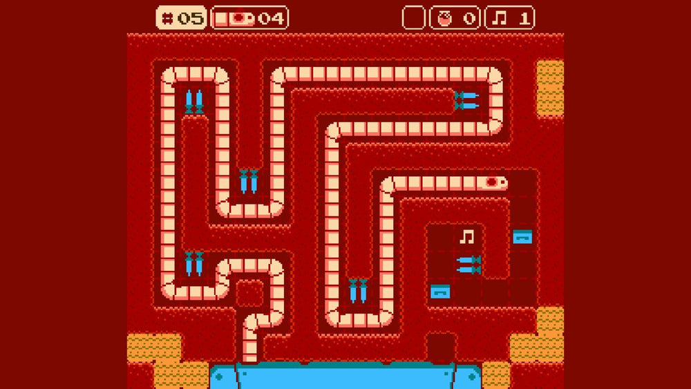 Tapeworm Disco Puzzle - NES