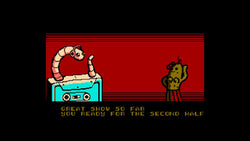 Tapeworm Disco Puzzle - NES