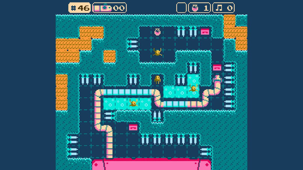 Tapeworm Disco Puzzle - NES