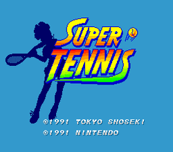 Super Tennis - SNES