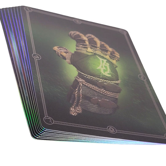 Book of Incantations Spell Card Book - Deluxe Tome Edition with 8 Magic Item Cards