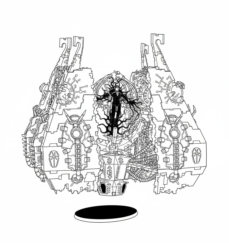 Necron Tesseract Vault | Obelisk & Transcendent C'Tan - Necrons