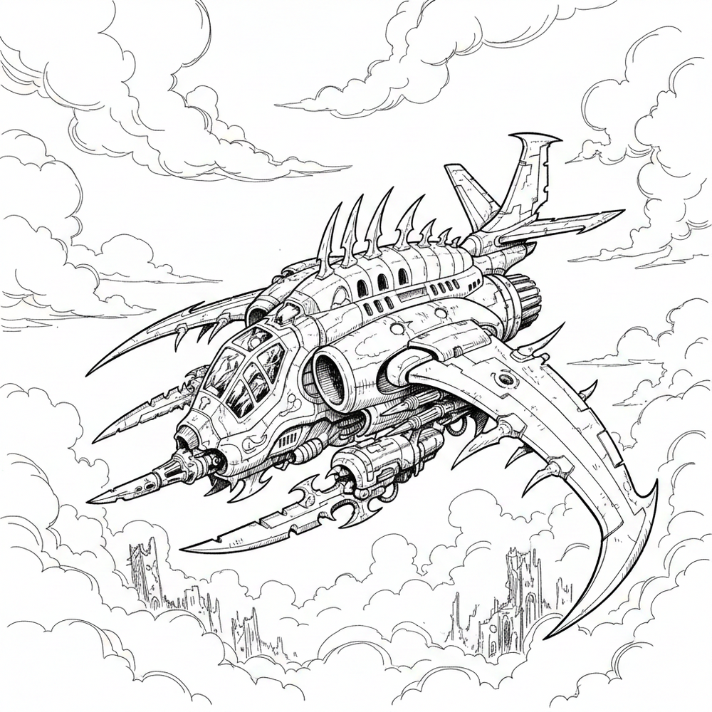 Voidraven Bomber - Drukhari