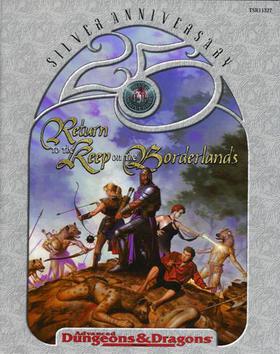Cover art for the AD&D 2nd Edition adventure module Return to the Keep on the Borderlands