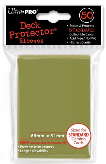 Ultra Pro Gold Card Sleeves - 50 Count - Classic - Standard Size