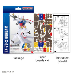 Wa-Gu-Mi RX-78-2 - Mobile Suit Gundam - Wooden 3D Puzzle Kit