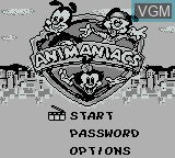 Animaniacs - Gameboy