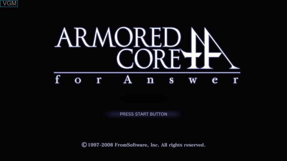 Armored Core: For Answer - X360