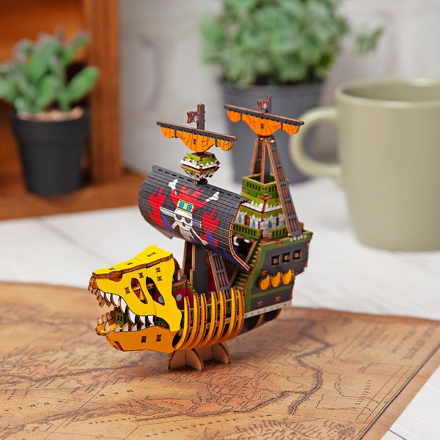 Wa-Gu-Mi Victoria Punk - One Piece - Wooden 3D Puzzle Kit