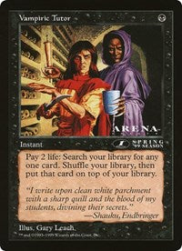 Vampiric Tutor (Oversized) [Oversize Cards]