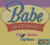 Babe and Friends - Gameboy Color