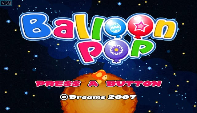 Balloon POP - Wii Original
