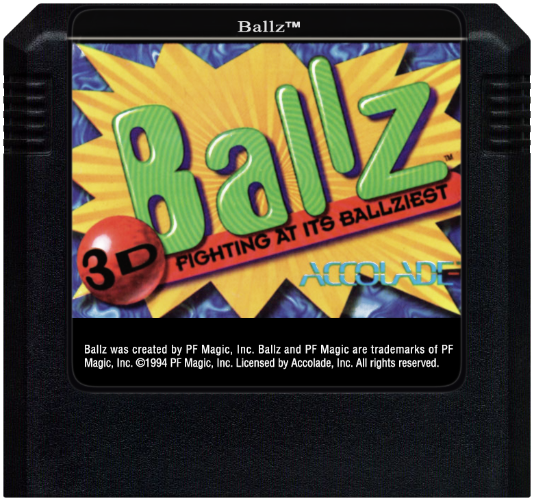 Ballz 3D: Fighting at its Ballziest - Genesis