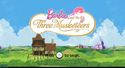 Barbie and the Three Musketeers - Wii Original