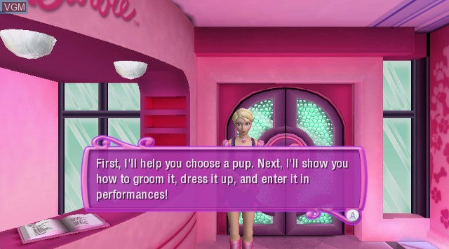 Barbie: Groom and Glam Pups - Wii Original