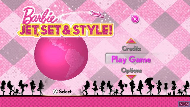 Barbie: Jet, Set & Style - Wii Original