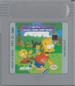 Bart Simpson: Escape from Camp Deadly - Gameboy