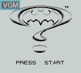 Batman Forever - Gameboy