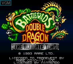 Battletoads and Double Dragon: The Ultimate Team - Genesis