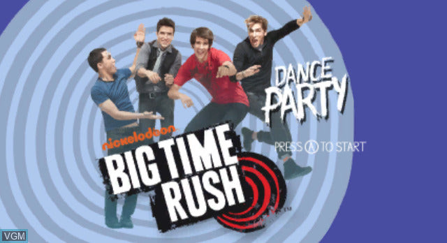 Big Time Rush Dance Party - Wii Original
