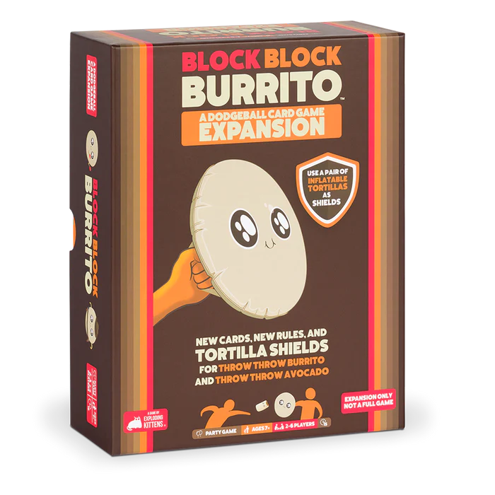 Block Block Burrito - A Dodgeball Card Game Expansion