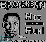 Bo Jackson: Two In One - Gameboy