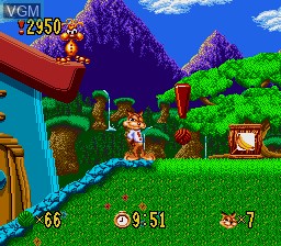 Bubsy in: Claws Encounters of the Furred Kind - Genesis
