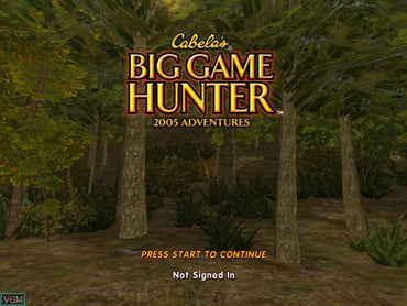 Cabela's Big Game Hunter: 2005 Adventures - XBox Original