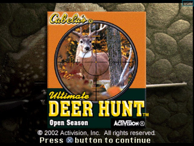 Cabela's Ultimate Deer Hunt: Open Season - PS1