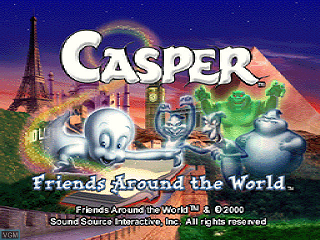 Casper Friends Around The World - PS1