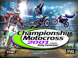 Championship Motocross 2001 Featuring Ricky Carmichael - PS1