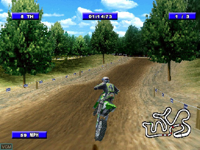 Championship Motocross 2001 Featuring Ricky Carmichael - PS1
